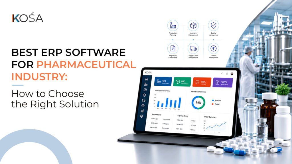 Best Pharma ERP Software for Pharmaceutical Industry